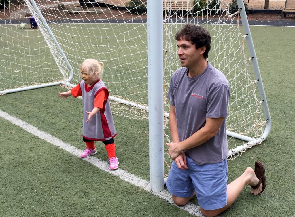 harper in the goal