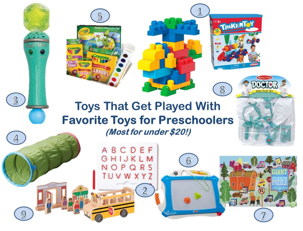 best toys for preschoolers